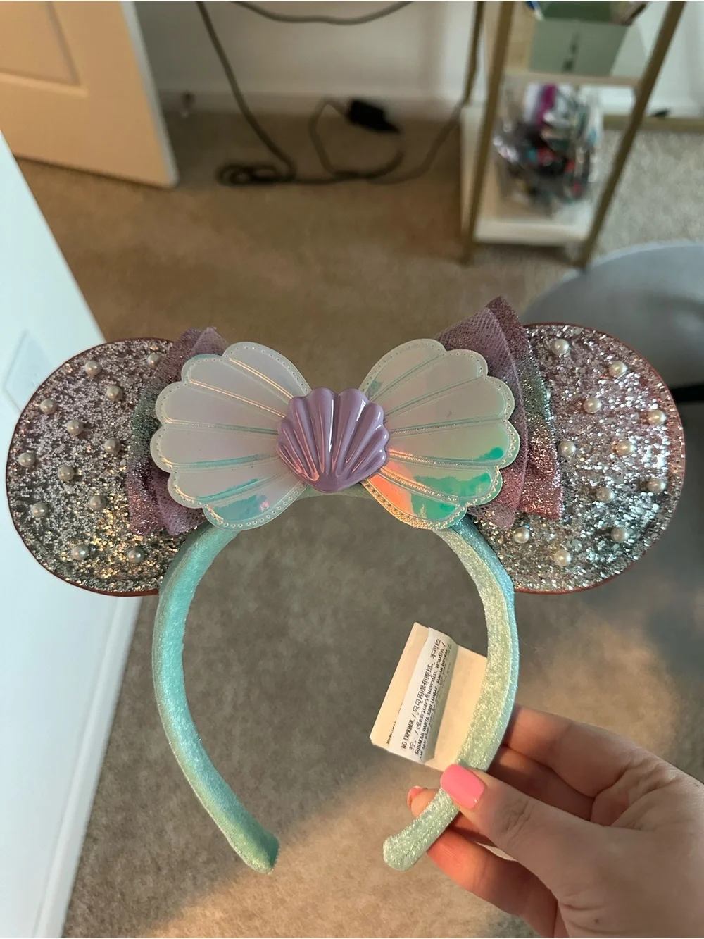 Ariel Mickey Ear Headband